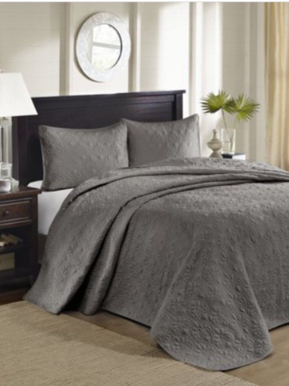 Regency Heights Quebec 3 Piece Bedspread Set Lightweight Reversible Bedding Set